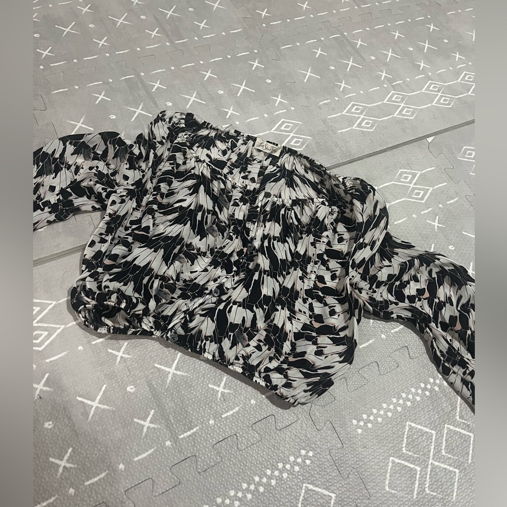Loveshackfancy blouse XS